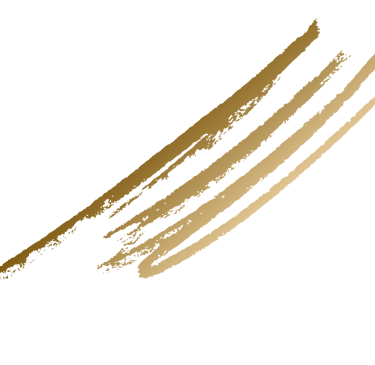 Stilelement aus goldenen Strichen
