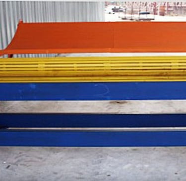 semi automatic wire mesh roller for manhole cages