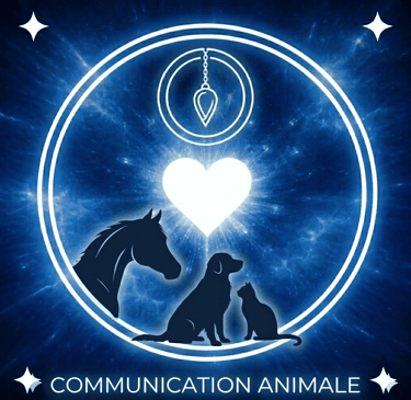 logo soin énergétique des animaux Morgane Reliancee
