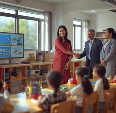 LevelUp Online Education leadership workshop for principals buildi inclusive and AI-enabled teachers