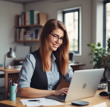 A happy customer giving a thumbs up after using H2Electcom services.