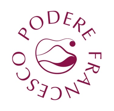 Logo Podere Francesco, Abruzzo succhi di frutta e marmellate unico ingrediente no zuccheri aggiunti