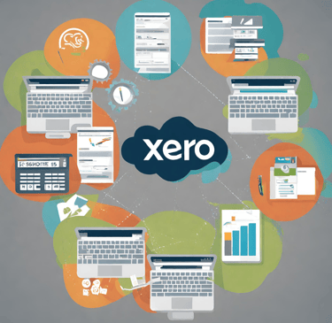 Xero online software performing financing functions