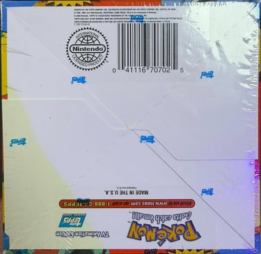 Display Topps Pokémon series 2 Canadienne dessous