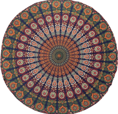 Popular Handicrafts Popular Round tapestry Indian Mandala Roundie Beach Throw Tapestry Hippy Boho Gy