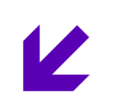 freccia indicatore viola