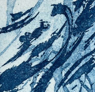Detail of Zinc plate