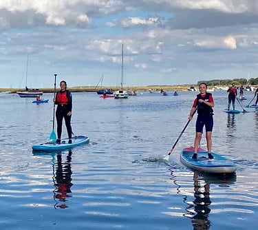paddle board lessons are available