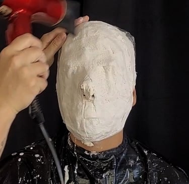 face cast - maquiagem de zumbi - curso de maquiagem de efeitos especiais