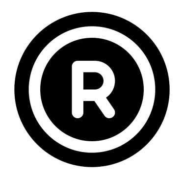 Registered Trademark symbol indicating final certification