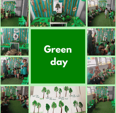 green day at bluefish preschool and daycare balewadi