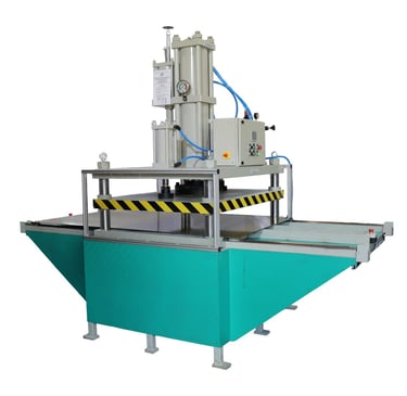 Custom made blister cutting press machine as per clients requirements manufractured by national pnuematic systems