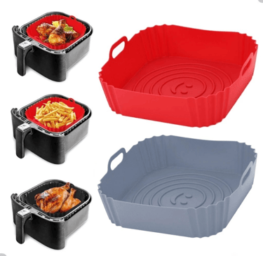 formas de silicone para air fryer quadradas