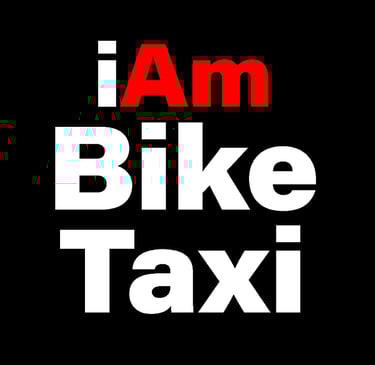 I am bike taxi logo