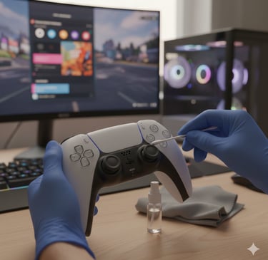 Learn everything about maintenance and care for your DualSense