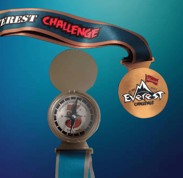 2012 runDisney Expedition Everest 5th Anniversary Challenge 5K Medal