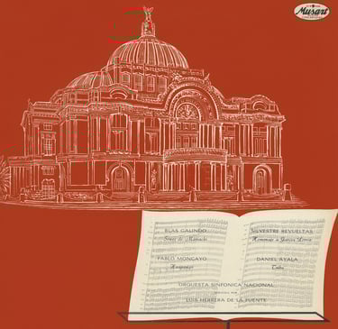 Portada del disco Orquesta Sinfónica Nacional.