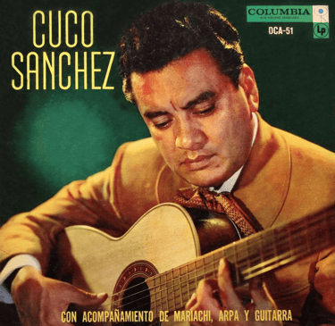 Portada de Cuco Sánchez con Acompañamiento de Mariachi, Arpa y Guitarra