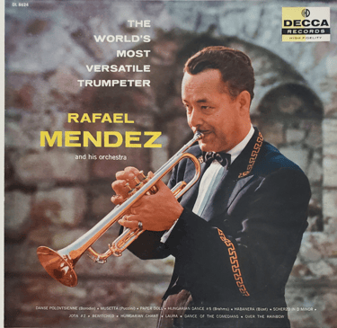 Portada de The World's Most Versatile Trumpeter de Rafael Mendez