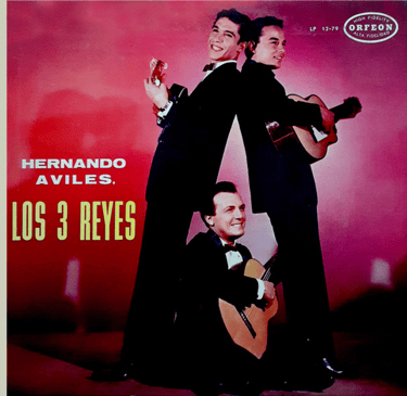 Portada del disco Los Tres Reyes.