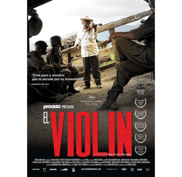 Portada de la película El Violín.