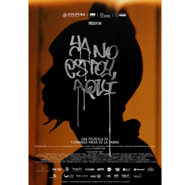 Portada de la película Ya No Estoy Aquí.