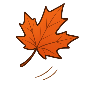 Orange leaf