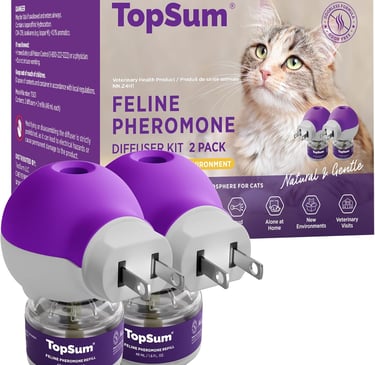 TopSum Cat Pheromone Diffuser: Premium Cat Calming Diffuser