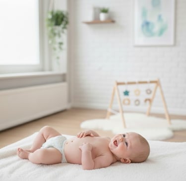 Prévention de la tête plate (plagiocéphalie) et du torticolis du nourrisson.