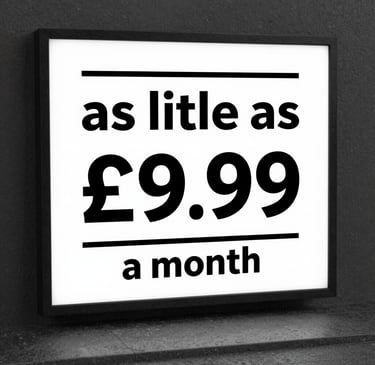 advertise your hypnotherapy business from as little as £9.99 a month