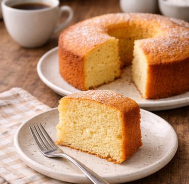 bolo simples fofinho com poucos ingredientes caseiro