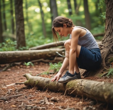 Mountain trail runner representing recovery from addictive behaviors and coping patterns