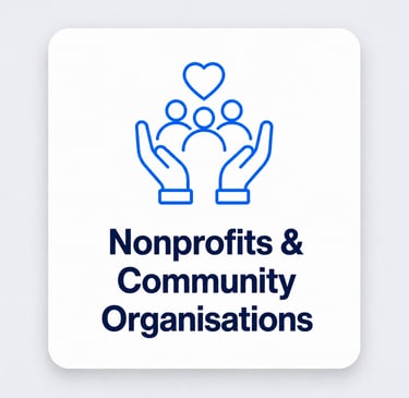 Nonprofits and community organisations managing programs and volunteers