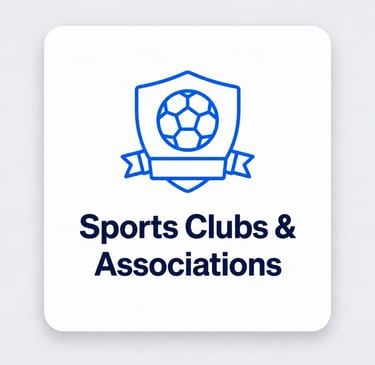 Sports clubs and associations improving administration and reporting