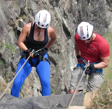 Rapel na Pedreira do Dib