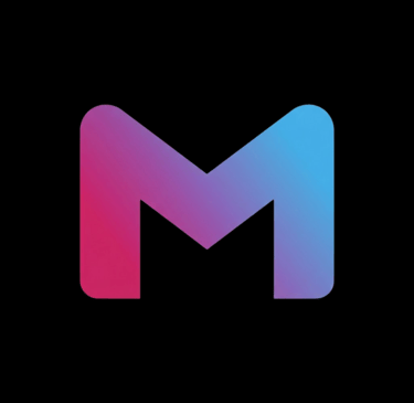 Logo social di Gmail con colori personalizzati abbinati al logo ufficiale