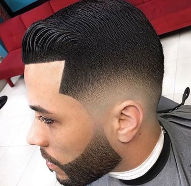 Low Fade Taper Haircut 1