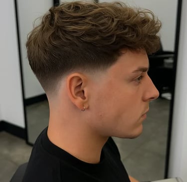 Low Fade Taper Haircut 2