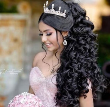 Quinceaera hairstyle 1