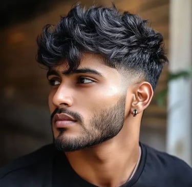 Textured Crop Haircut 2