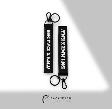 Gantungan Kunci Webbing Custom Logo alva Bogor 3