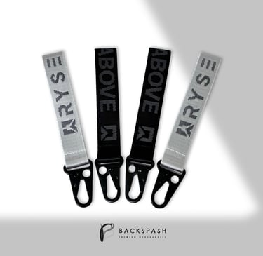 Gantungan Kunci Webbing Custom Logo alva Bogor 4