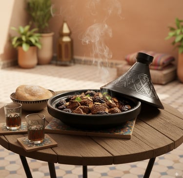authentic chicken tagine