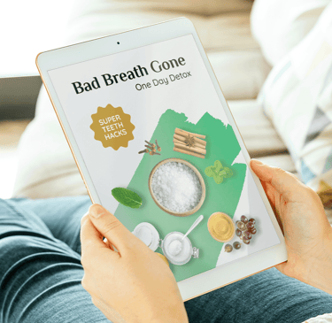 ProDentim bottle with probiotic formula for oral and digestive health