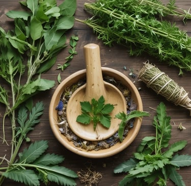 green vegetable beside ceramic bowl