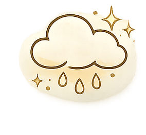 Illustration qui représente un nuage du stress et de l'anxiété