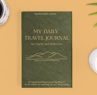 My Daily Travel Journal for Clarity and Reflection