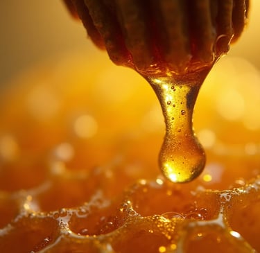 pure raw honey