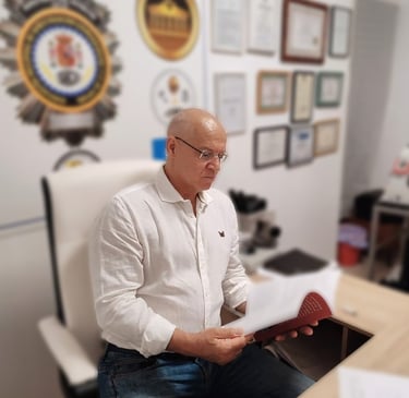 criminologo perito Palma-Luis Santos, criminólogo técnico‑científico