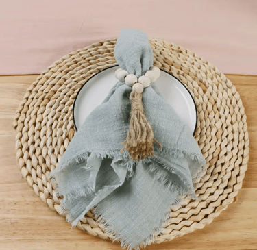 Serviette vert sauge